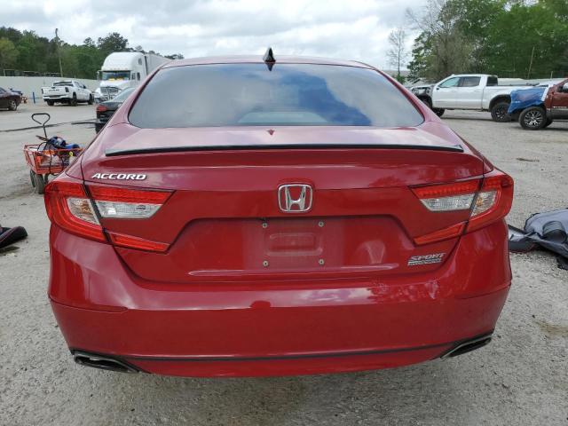  HONDA ACCORD 2022 Red