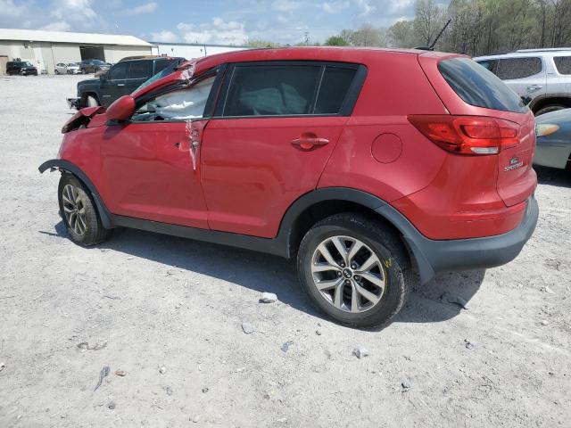  KIA SPORTAGE 2015 Czerwony