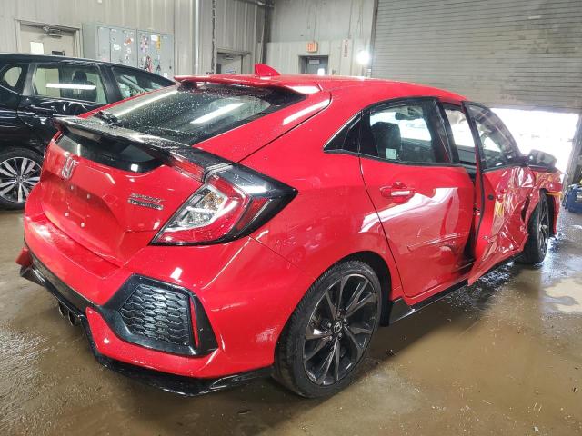 HONDA CIVIC 2017 Red