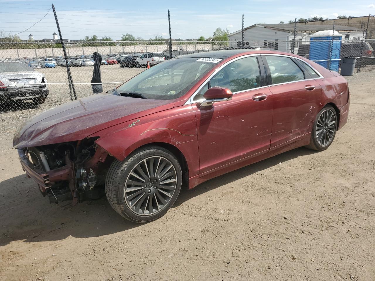 2016 Lincoln Mkz Hybrid Black Label zu verkaufen in Laurel, MD - All Over