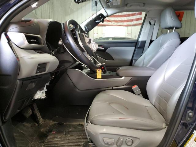  TOYOTA HIGHLANDER 2023 Blue