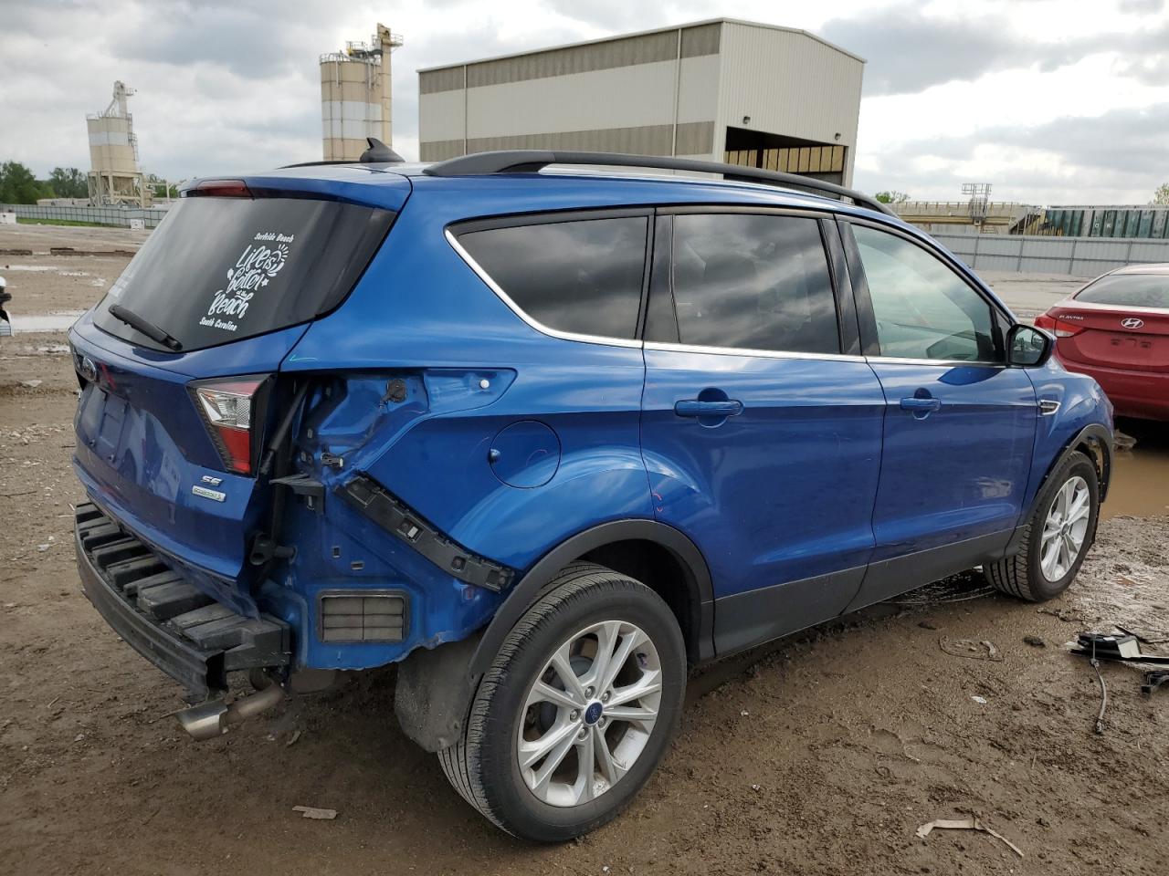 2018 Ford Escape Se VIN: 1FMCU0GD6JUD42729 Lot: 54188565