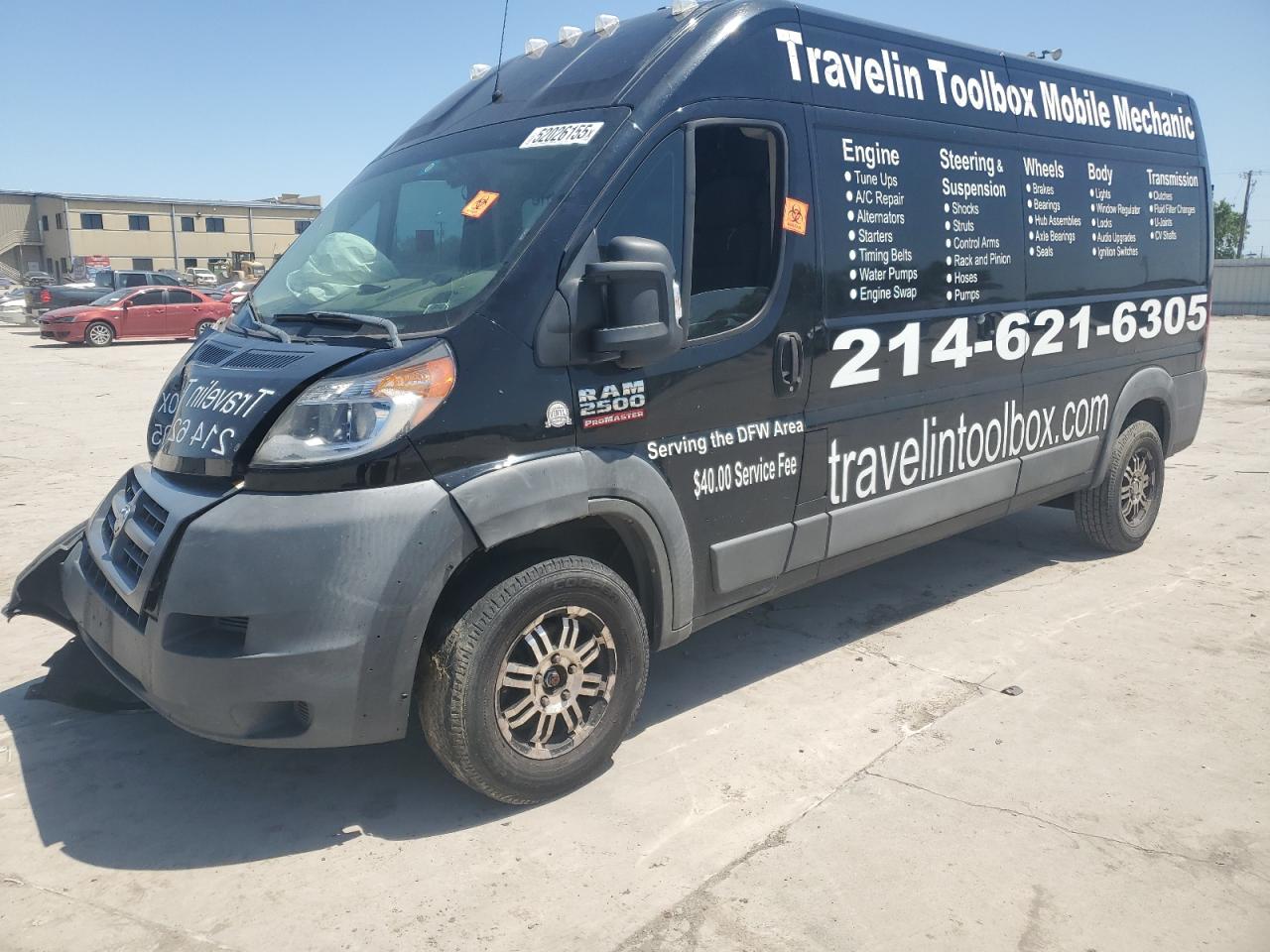 2015 Ram Promaster 2500 2500 High en Venta en Wilmer, TX - Front End