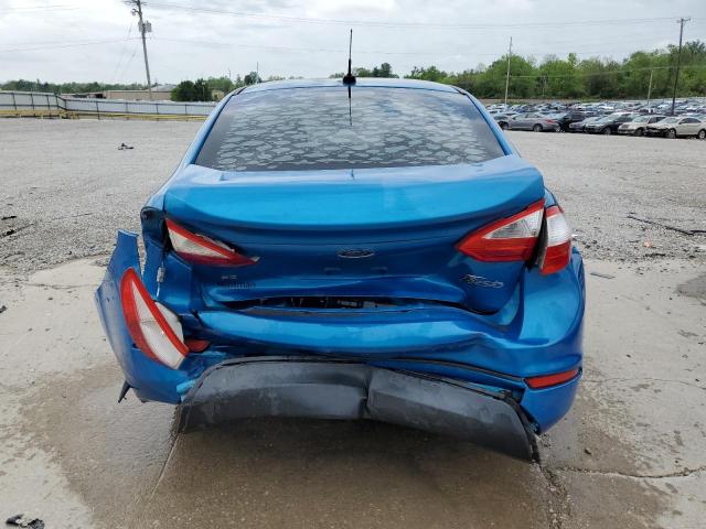  FORD FIESTA 2015 Синий