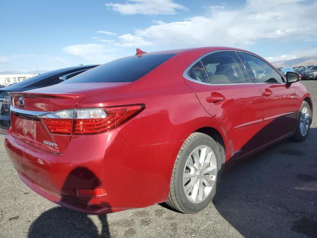  LEXUS ES300 2014 Czerwony