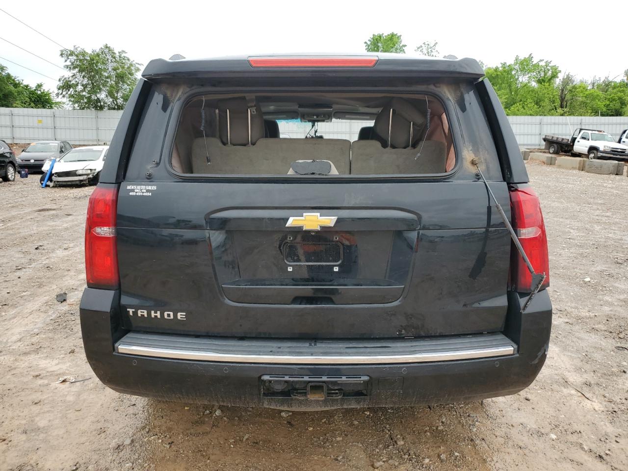 2015 Chevrolet Tahoe C1500 Ltz VIN: 1GNSCCKC9FR215008 Lot: 55314375
