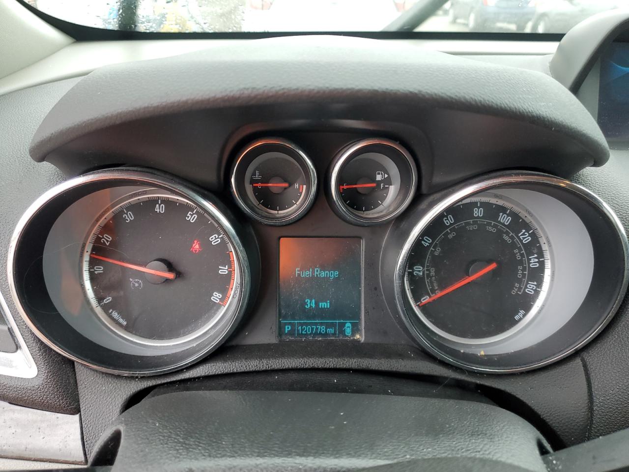 2015 BUICK ENCORE with HAIL damage, VIN KL4CJCSB2FB193348