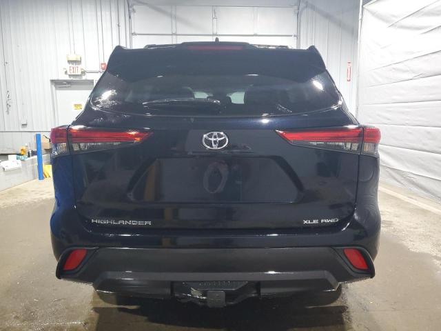  TOYOTA HIGHLANDER 2022 Blue