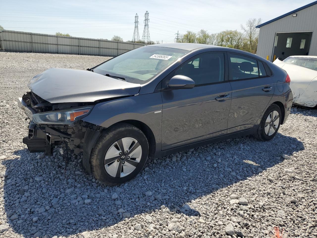 2019 Hyundai Ioniq Blue на продаже в Barberton, OH - Front End