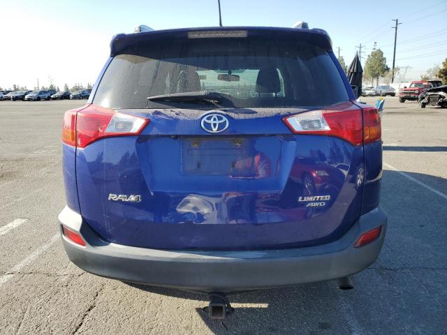  TOYOTA RAV4 2015 Синий