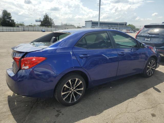  TOYOTA COROLLA 2017 Синий