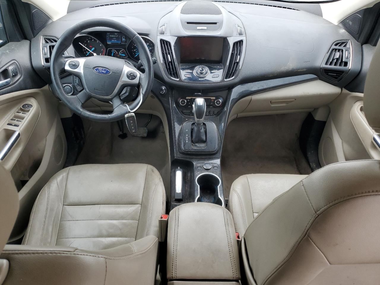 2014 Ford Escape Titanium VIN: 1FMCU0J90EUC64975 Lot: 54770665
