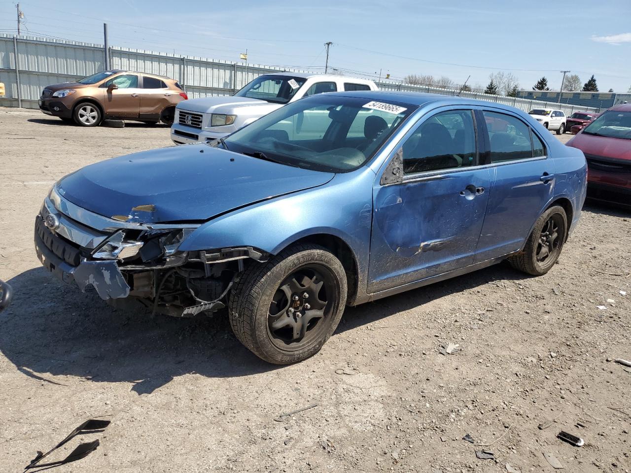 2010 Ford Fusion Se للبيع في Dyer، IN - Front End