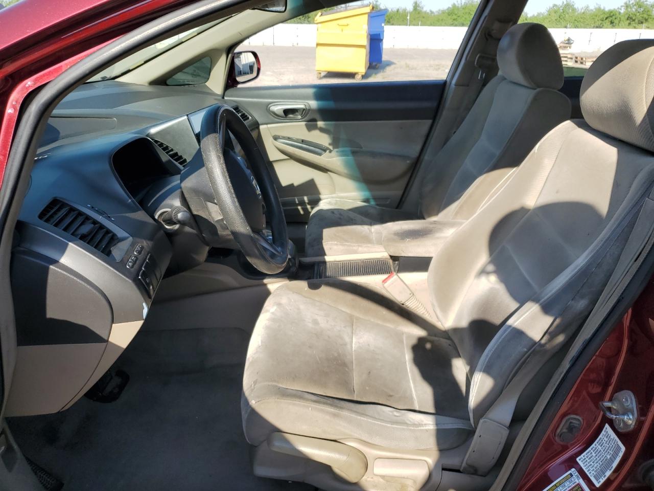 2009 Honda Civic Lx VIN: 19XFA16559E024847 Lot: 52585395