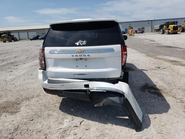  CHEVROLET TAHOE 2021 White
