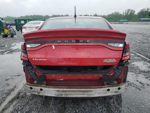 Sedans DODGE DART 2013 Red