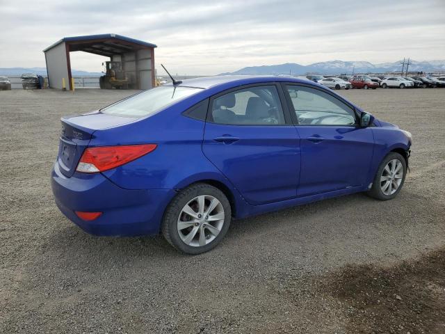 Sedans HYUNDAI ACCENT 2013 Granatowy