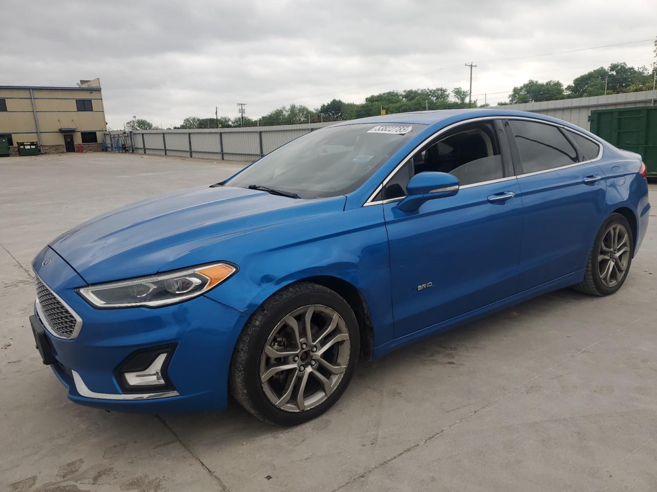 2019 Ford Fusion Titanium للبيع في Wilmer، TX - Minor Dent/Scratches