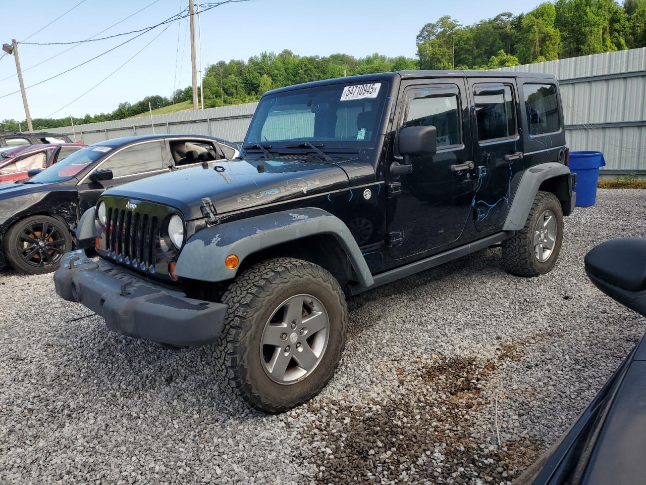 2011 Jeep Wrangler Unlimited Rubicon за продажба в Grenada, MS - All Over