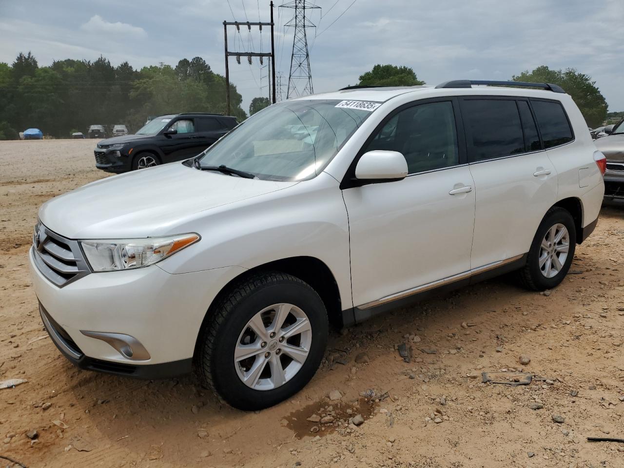 2013 Toyota Highlander Base de vânzare în China Grove, NC - Water/Flood