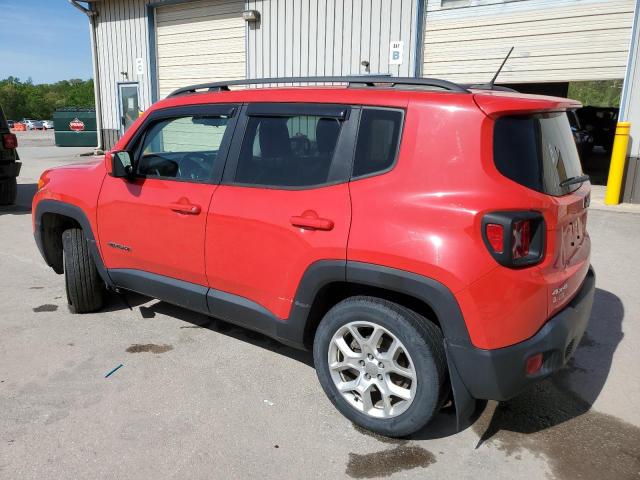 Parquets JEEP RENEGADE 2016 Czerwony