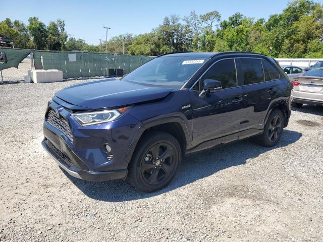  TOYOTA RAV4 2021 Blue