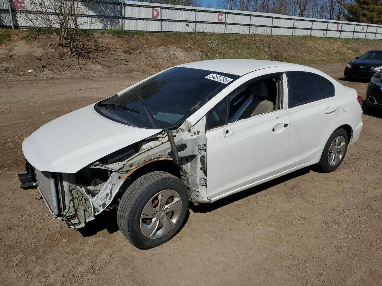2013 Honda Civic Lx за продажба в Davison, MI - Front End