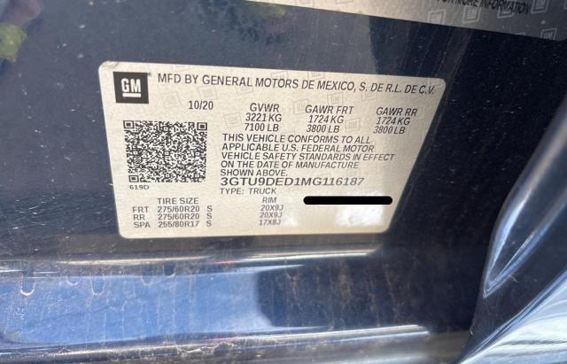 2021 GMC SIERRA K1500 SLT