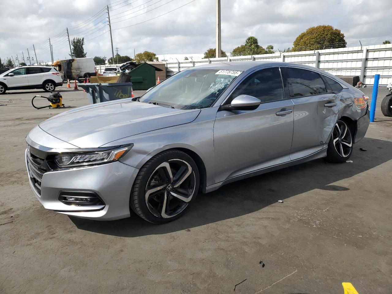 2020 Honda Accord Sport продається в Miami, FL - Rear End