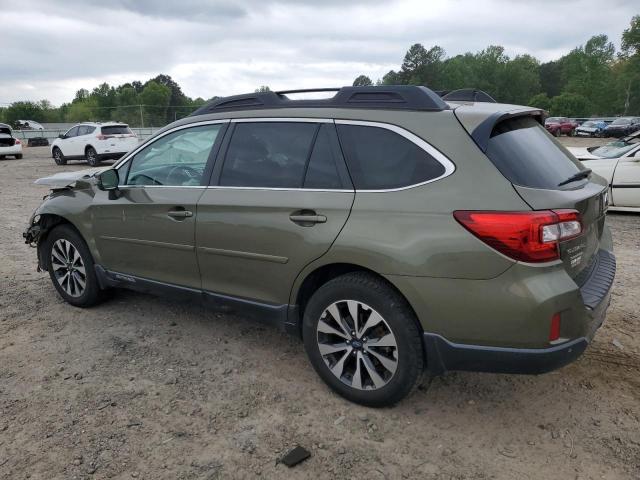  SUBARU OUTBACK 2017 Zielony