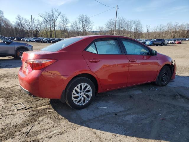  TOYOTA COROLLA 2019 Красный