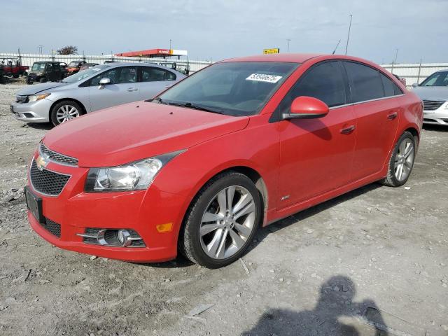  CHEVROLET CRUZE 2012 Red