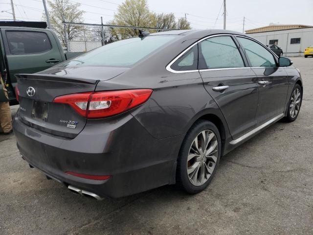  HYUNDAI SONATA 2015 Brązowy