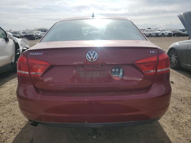 VOLKSWAGEN PASSAT 2015 Червоний