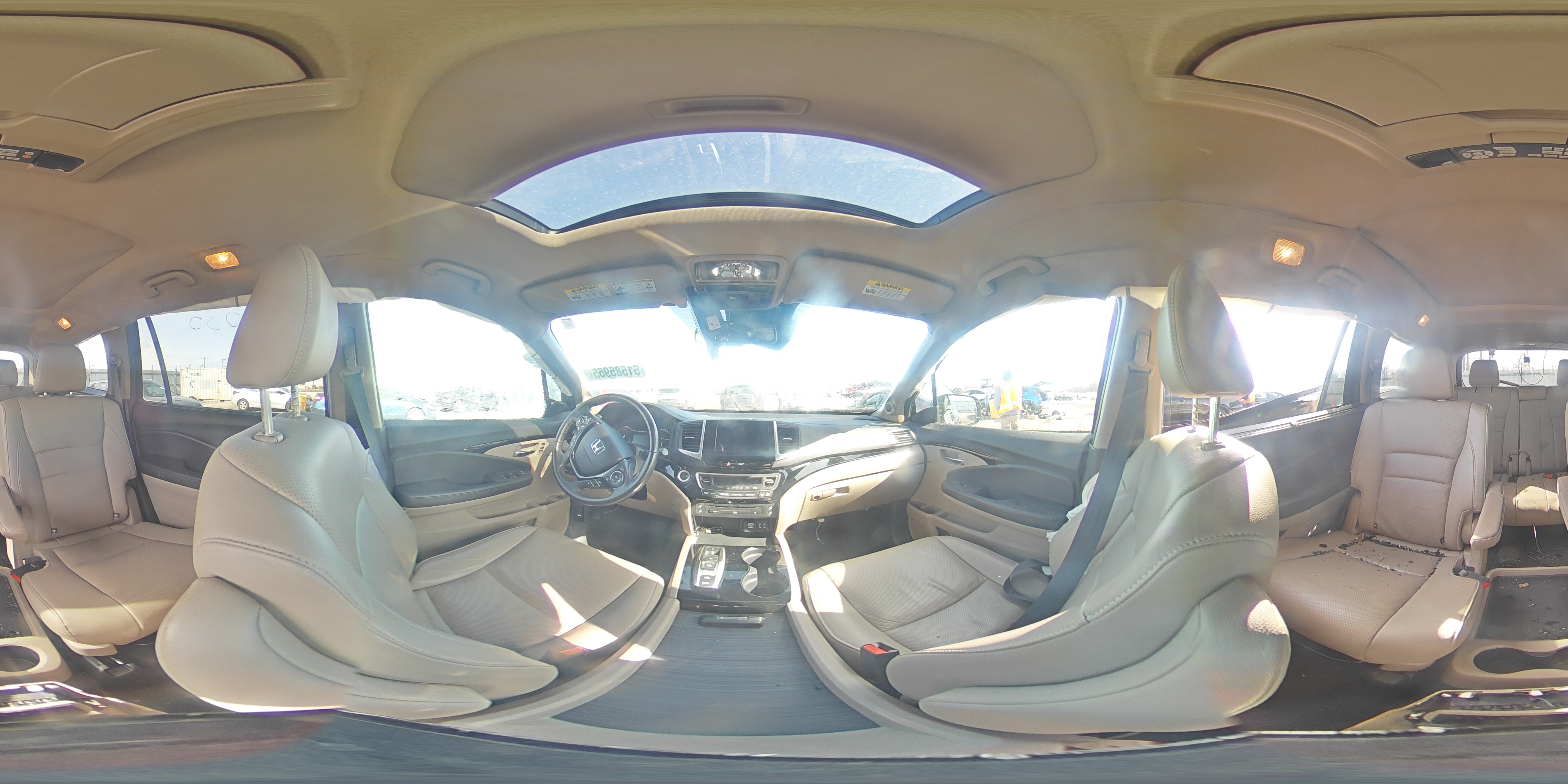2016 Honda Pilot Elite VIN: 5FNYF6H08GB072293 Lot: 51585955