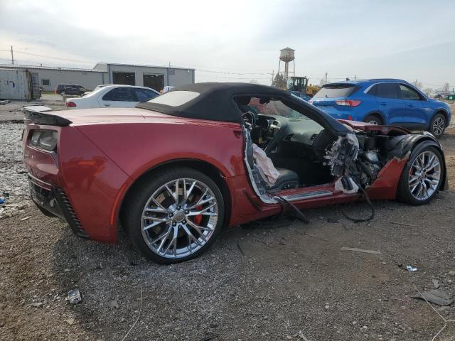  CHEVROLET CORVETTE 2015 Czerwony