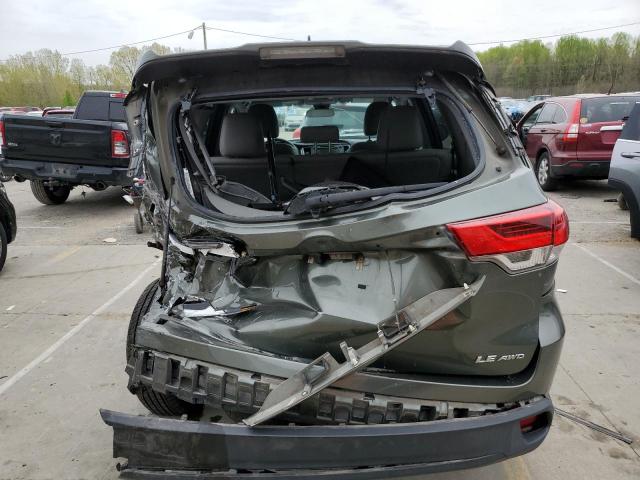  TOYOTA HIGHLANDER 2019 Зелений