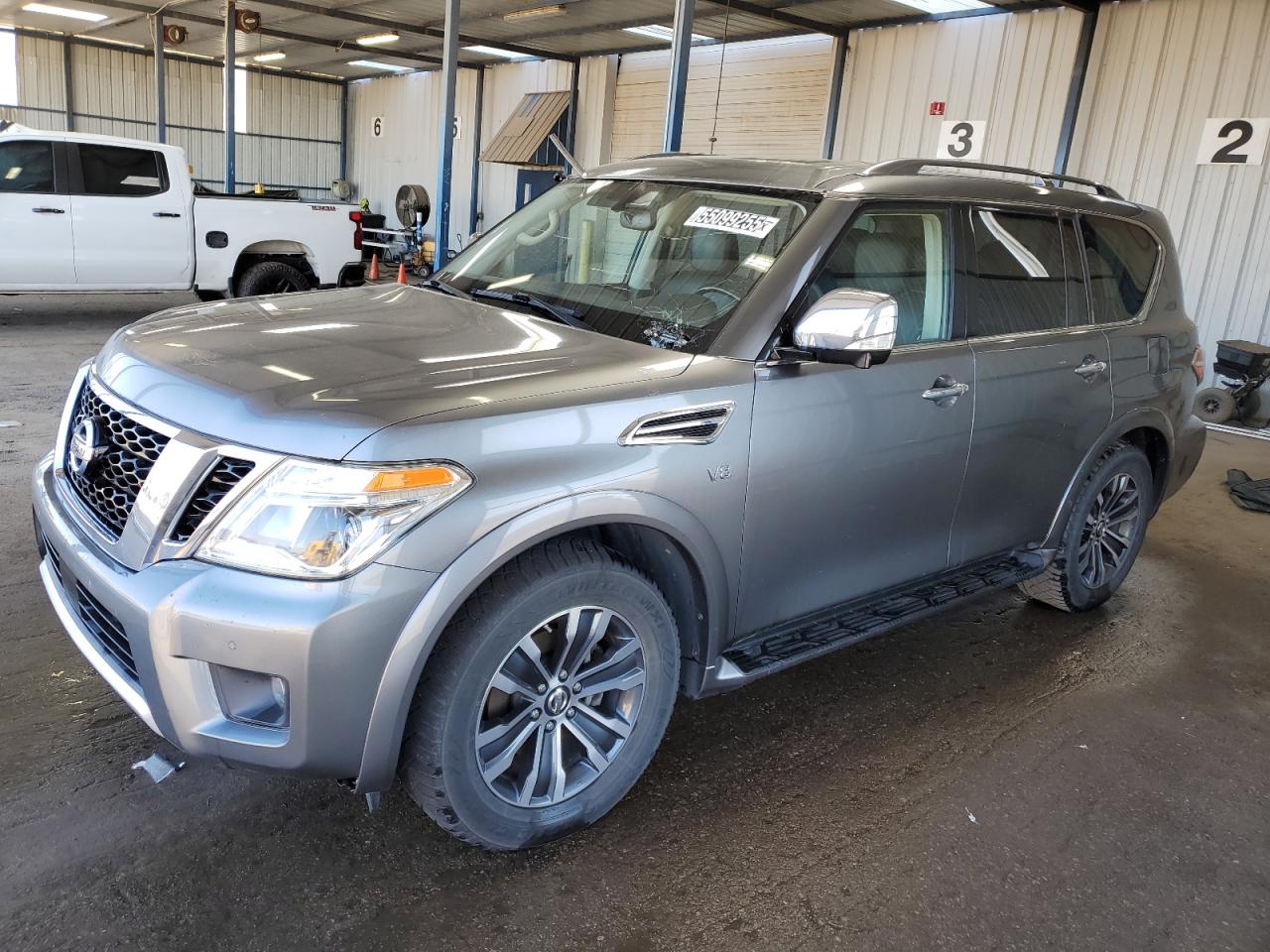 2018 Nissan Armada Sv للبيع في Brighton، CO - Missing/Altered Vin