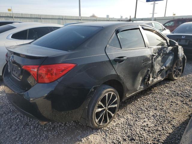  TOYOTA COROLLA 2018 Черный