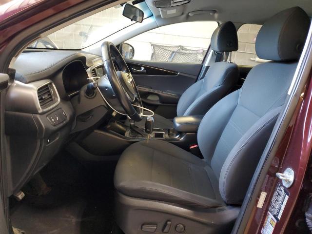  KIA SORENTO 2019 Burgundy