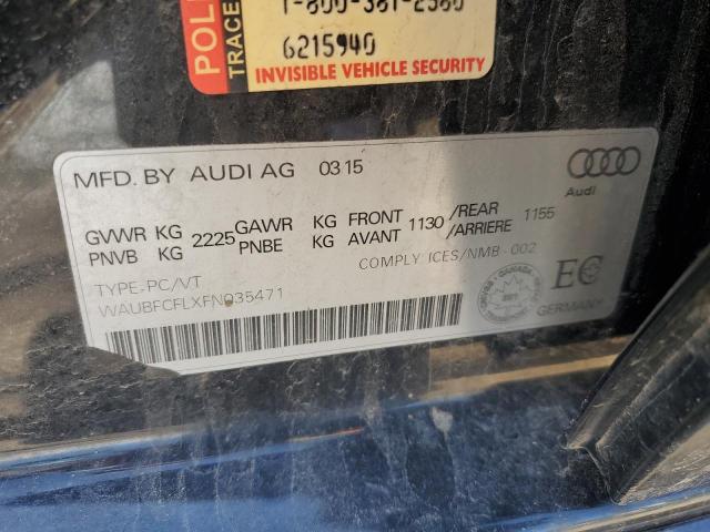 2015 AUDI A4 PREMIUM  