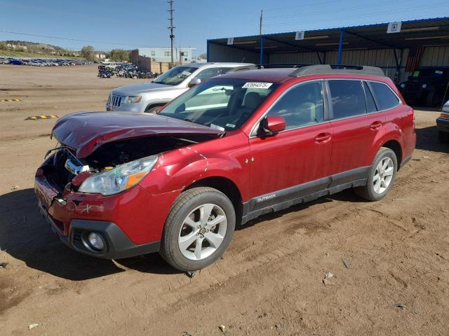  SUBARU OUTBACK 2014 Red