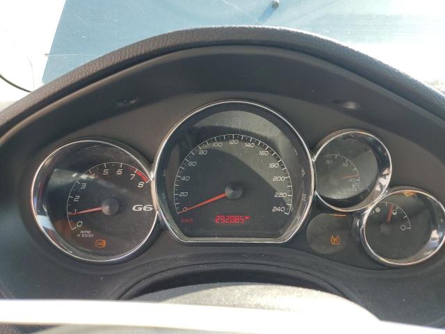2009 PONTIAC G6   