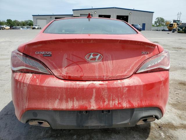  HYUNDAI GENESIS 2013 Червоний