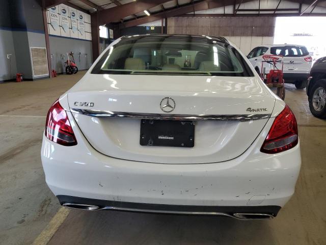 Sedans MERCEDES-BENZ C-CLASS 2015 White