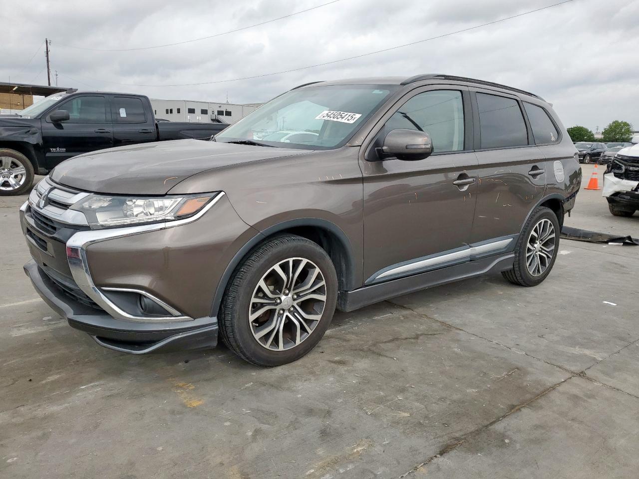 2016 Mitsubishi Outlander Se للبيع في Grand Prairie، TX - Rear End