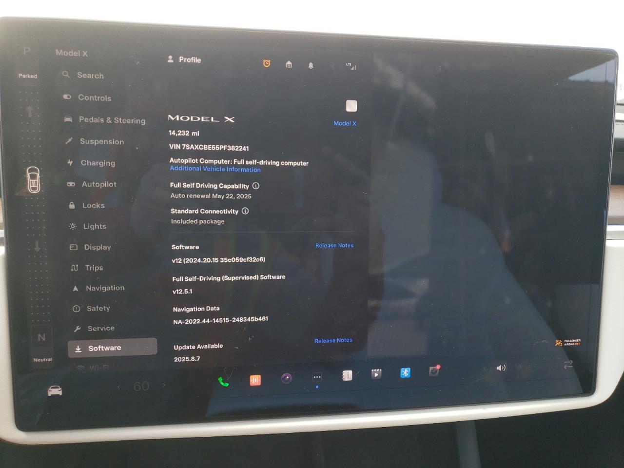 2023 Tesla Model X VIN: 7SAXCBE55PF382241 Lot: 54885475