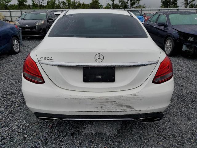 Sedans MERCEDES-BENZ C-CLASS 2015 Biały