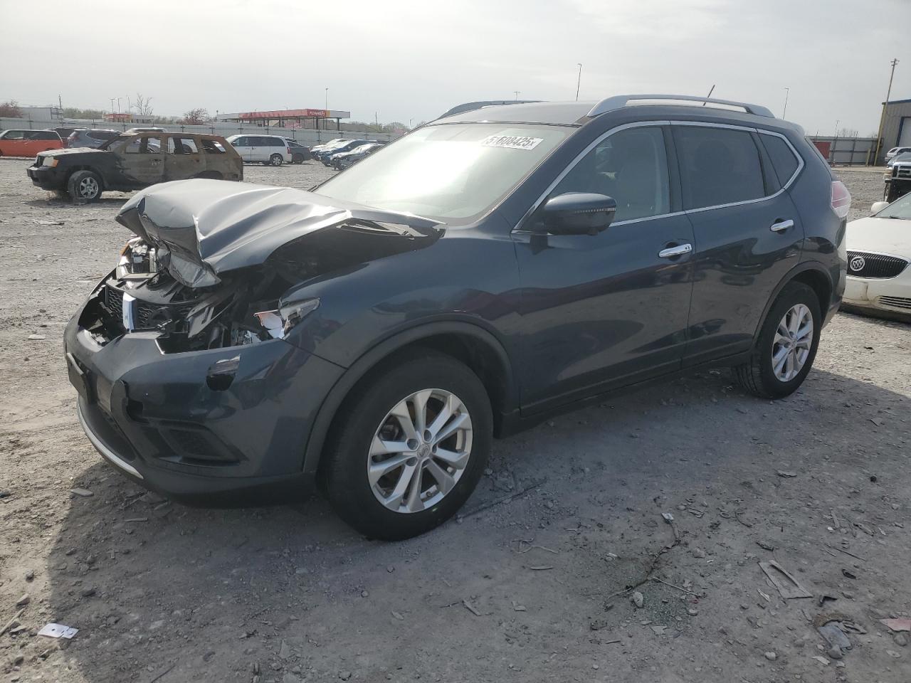 2016 Nissan Rogue S zu verkaufen in Cahokia Heights, IL - Front End