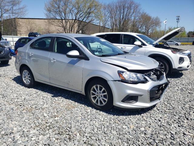  CHEVROLET SONIC 2019 Srebrny